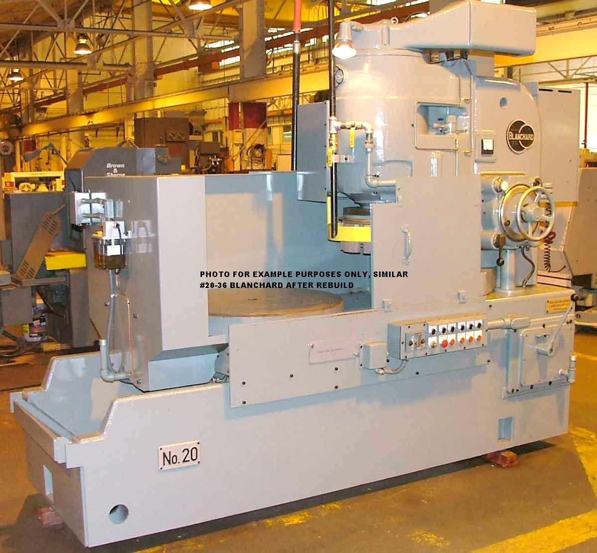 36" BLANCHARD ... ROTARY SURFACE GRINDER